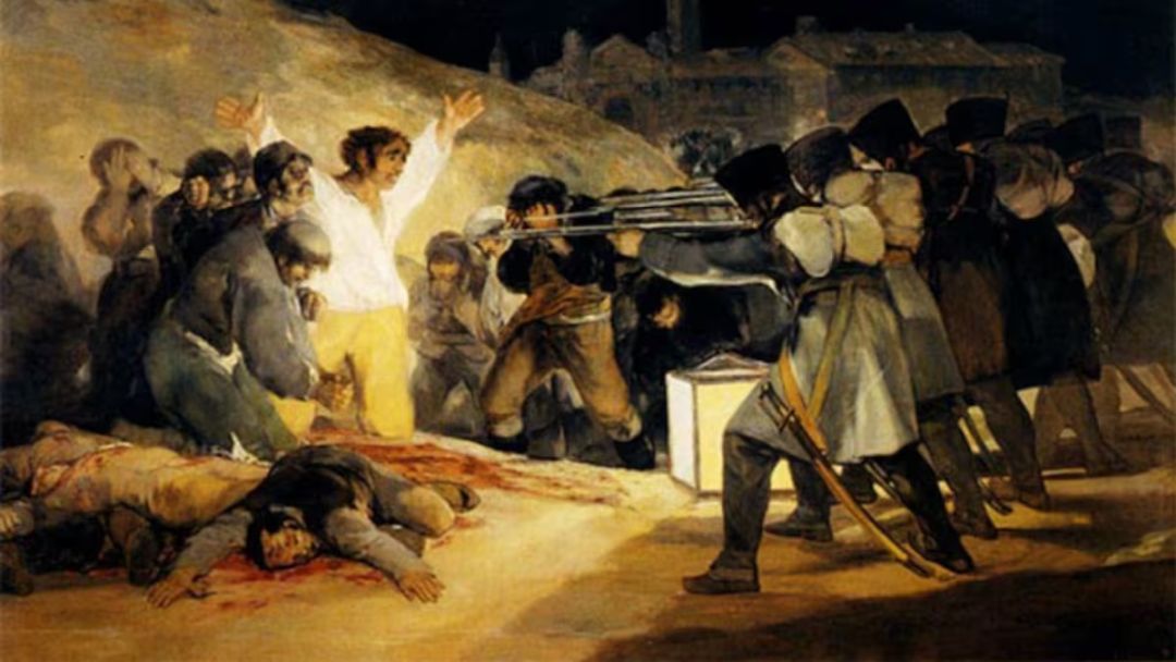 El alzamiento del Dos de Mayo, al tablero