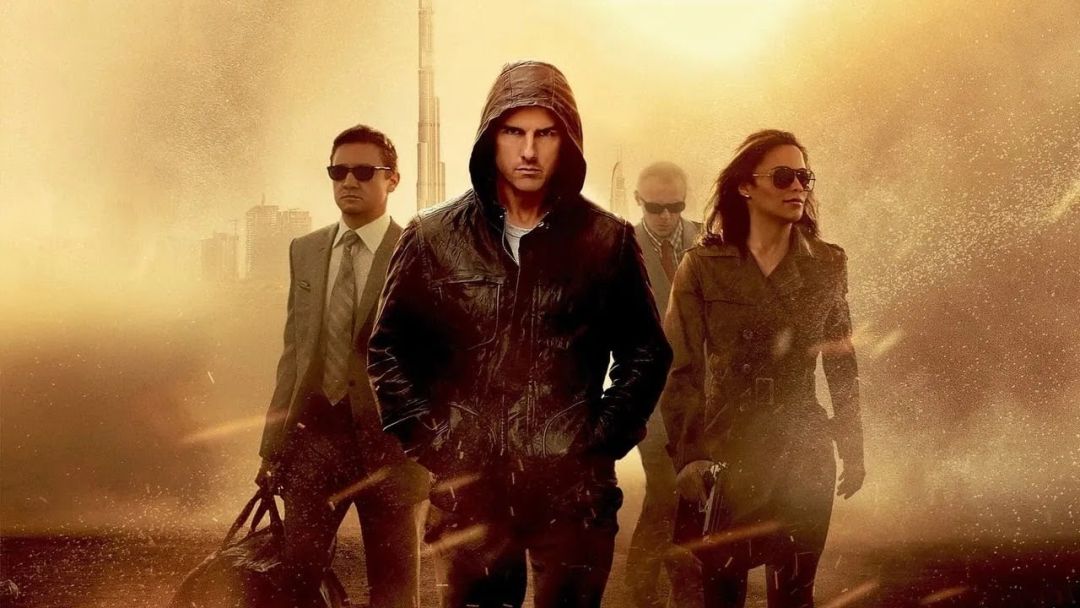 Tom Cruise y Brad Bird, en «Misión Imposible 4»
