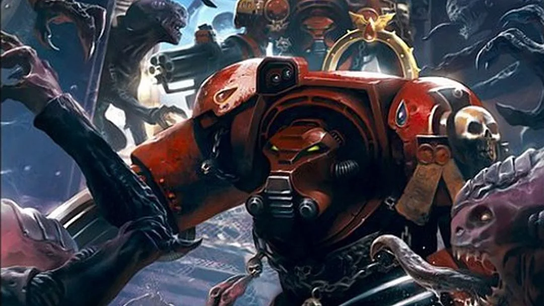 Los Marines Espaciales, en un juego de cartas