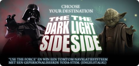 Pon un Darth Vader en tu Tomtom
