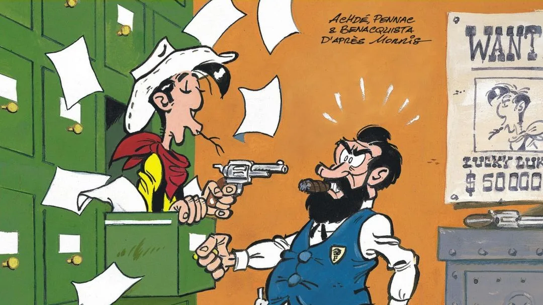 Ediciones Kraken presenta «Lucky Luke contra Pinkerton»