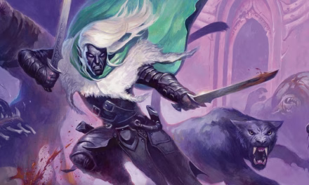 Drizzt en un tablero