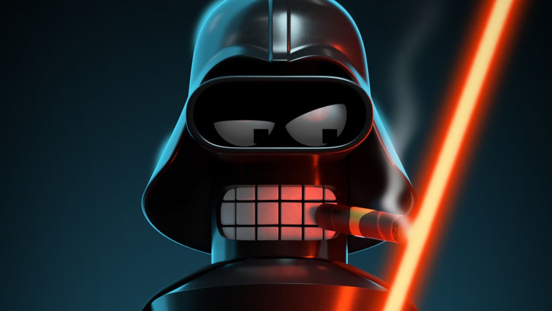 ¡Bender Vader!