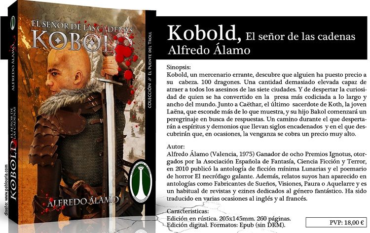 Ediciones Torre de Marfil presenta «Kobold, El señor de las cadenas»