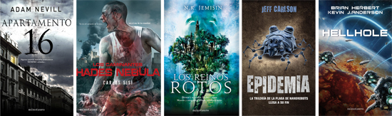 Novedades de Minotauro de octubre de 2011