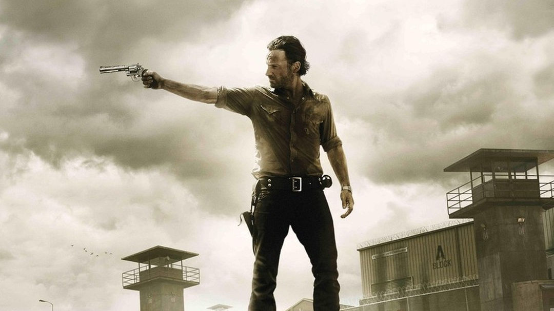 El Gobernador y Michonne, en la tercera temporada de «The Walking Dead»