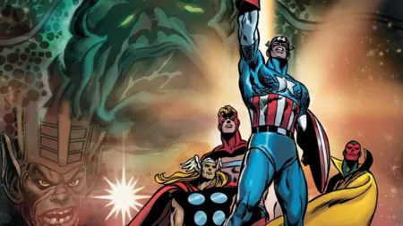 "Los Vengadores: La Guerra Kree-Skrull" (Roy Thomas y Neal Adams, Panini Comics) laguerrakreeskull_destacada