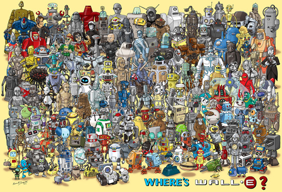 ¿Dónde está Wall-E?
