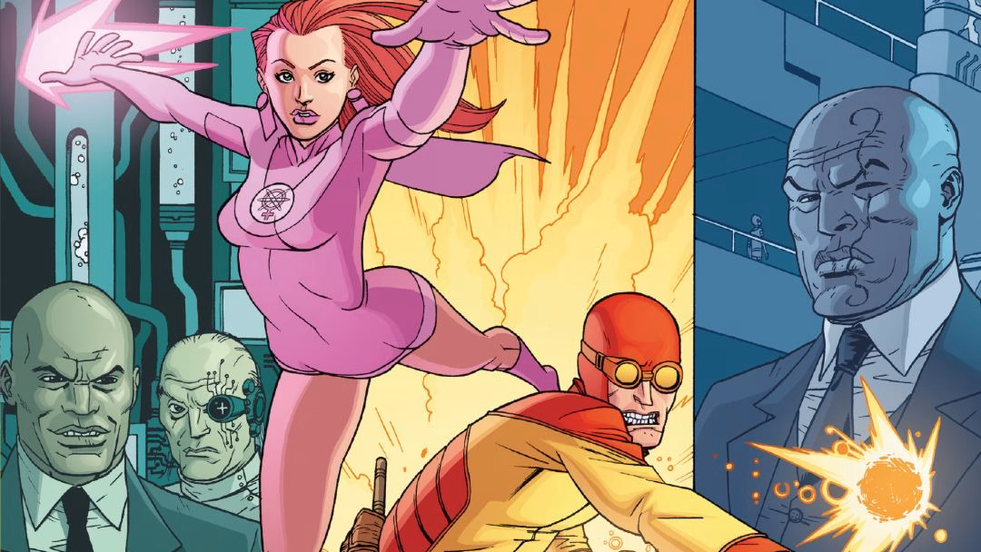 «Invencible presenta… Atom Eve y Rex Splode» (Robert Kirkman, Benito J. Cereno y Nate Bellegarde, Aleta y Dolmen Editorial)