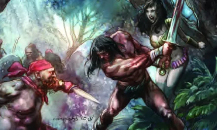 Planeta DeAgostini Cómics presenta «Conan: La Leyenda. Sombras de hierro en la luna»