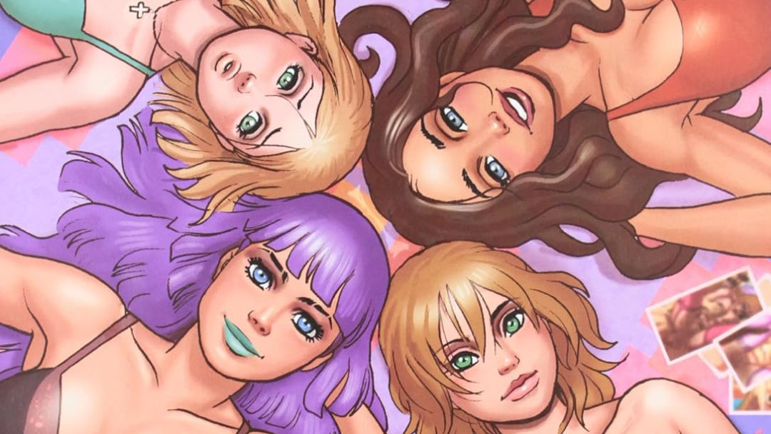Kiss Comix presenta «Cuatro amigas»