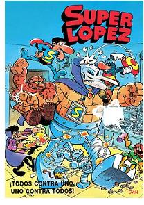 Koomic presenta «Superlópez. ¡Todos contra uno, uno contra todos!»