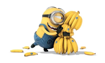 El platano de los Minions