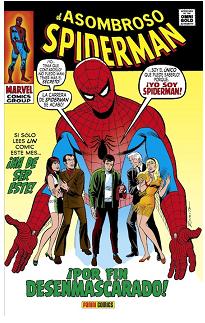 Panini presenta “Marvel Gold. El Asombroso Spiderman: ¡Por fin desenmascarado!”