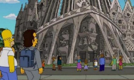 Homer Simpson en la Ciudad Condal