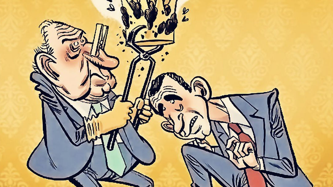 El Rey abdica y El Jueves claudica