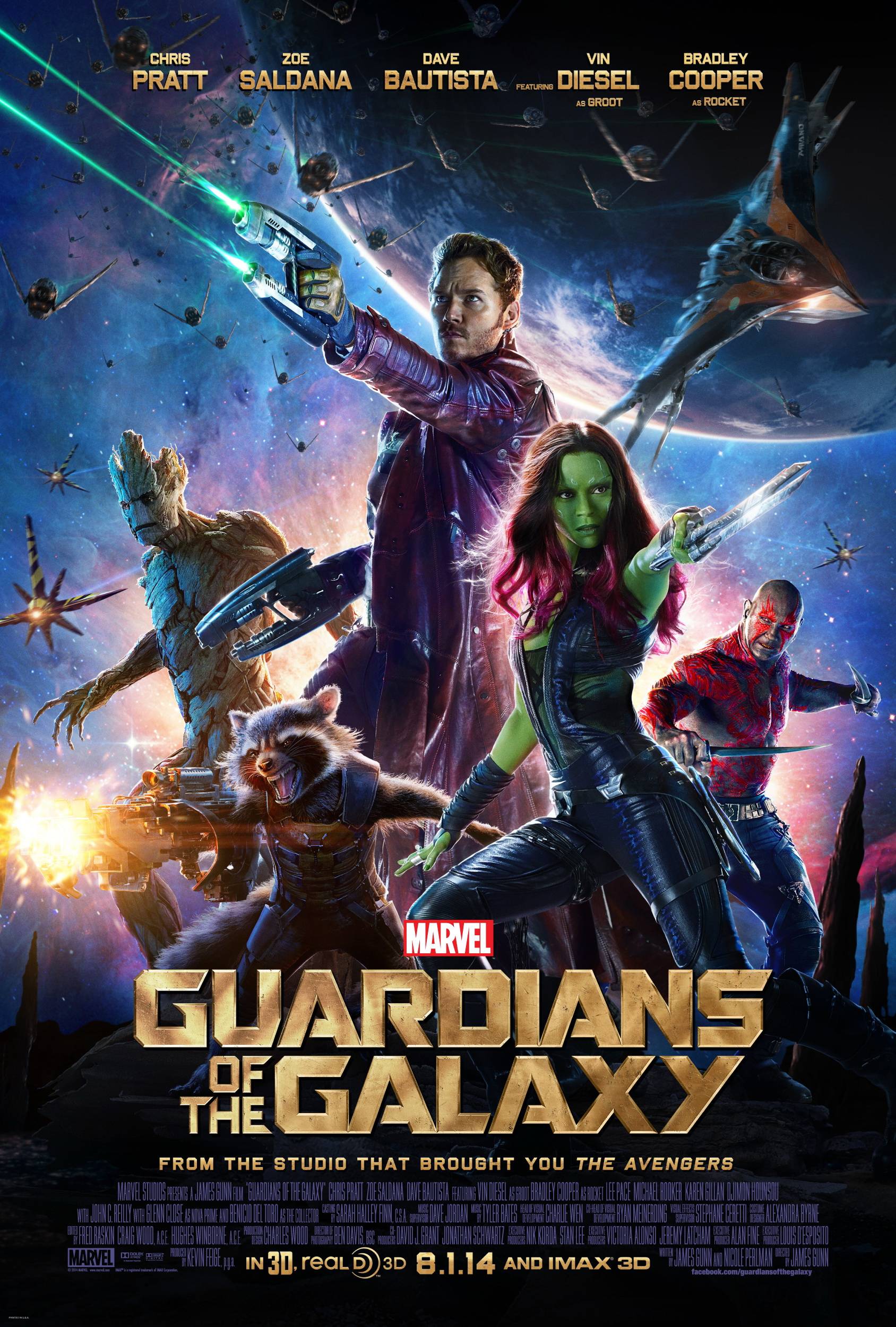 “Guardianes de la Galaxia” (James Gunn, 2014)