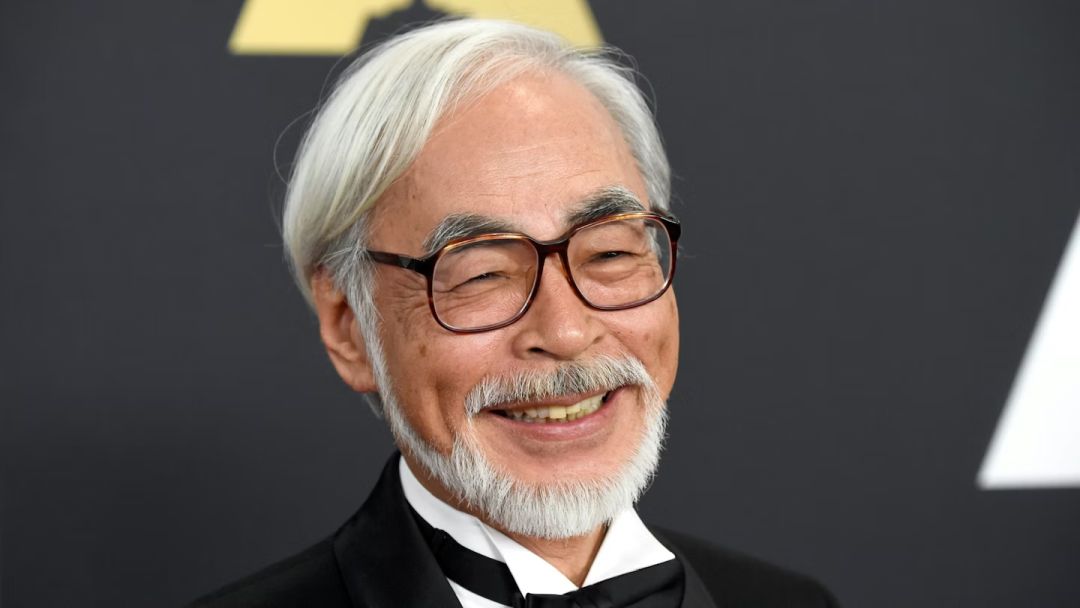 Una estatuilla dorada para Hayao Miyazaki
