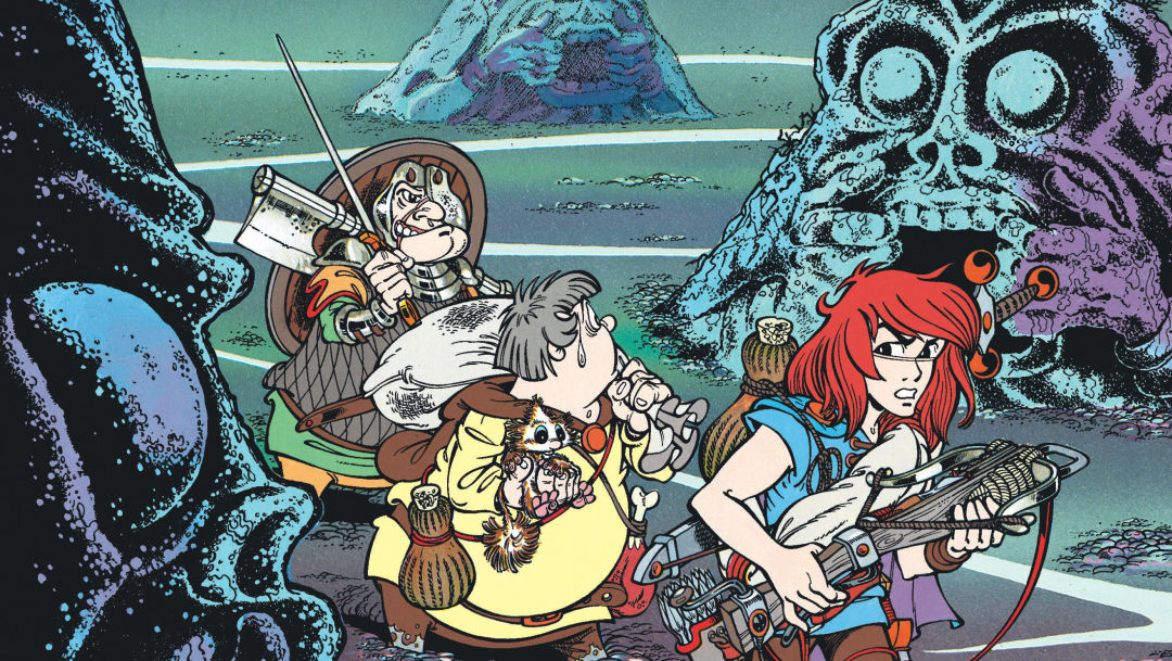 «Percevan #4: El país de Aslor» (Léturgie, Luguy y Fauche, Norma Editorial, 1985)