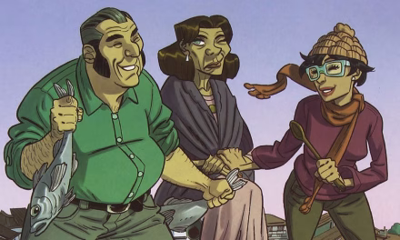 «Abastos» (Paco Abelleira, Pedro J. Colombo, Victor Rivas, Beatriz Iglesias y Sagar Fornies, 3 Pintamonas)