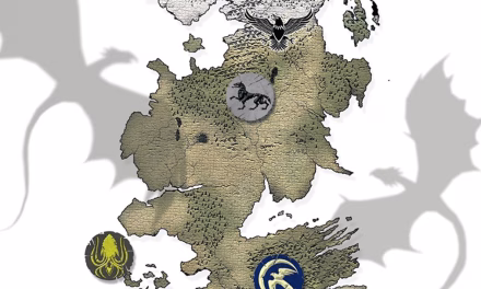 «Guía de viaje por los Siete Reinos de Poniente» (Daniel Bettridge, La Esfera de los Libros)