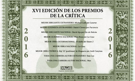 Ganadores de los XVI Premios de la Crítica