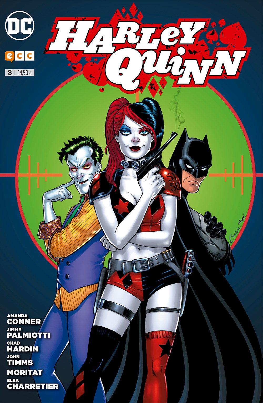 “Harley Quinn #8” (Jimmy Palmiotti, Amanda Conner y Chad Hardin, ECC Ediciones)