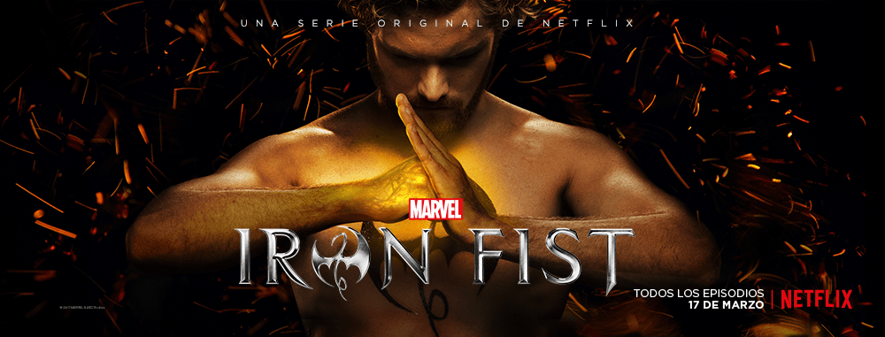 Neftlix desvela nuevas imágenes de "Iron Fist"... ¡y el tráiler oficial!
