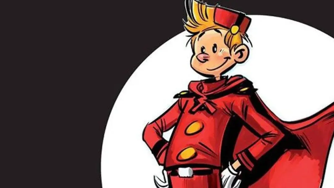 Spirou, de visita por la capital