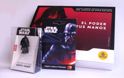 Correos ofrece tarjetas prepago de «Star Wars»