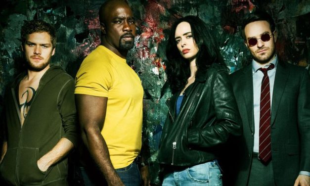 Póster oficial de «Marvel: The Defenders»