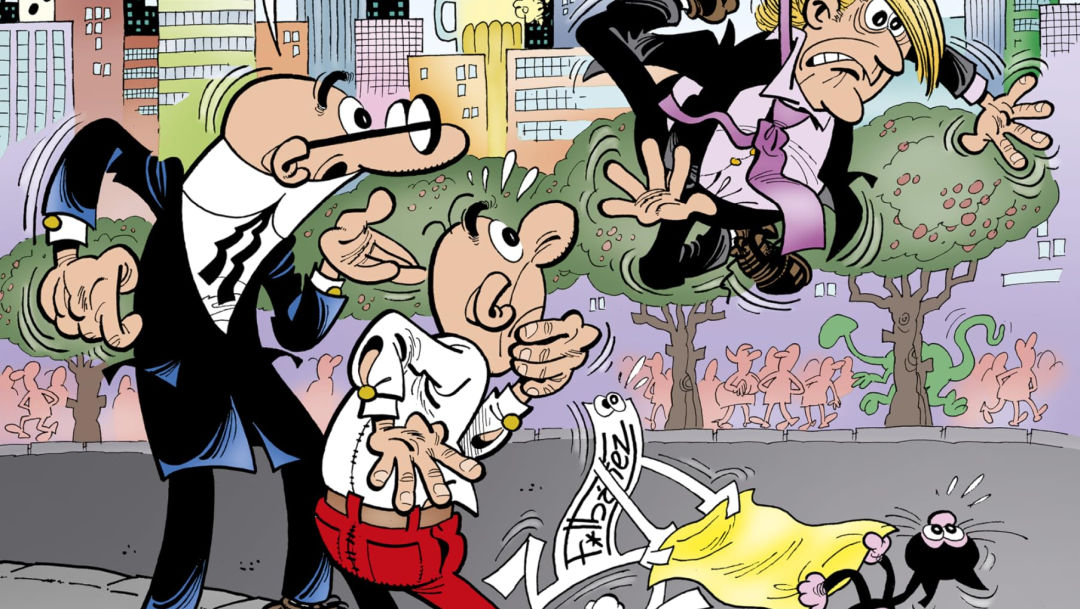 «Mortadelo y Filemón: Drones Matones» (Francisco Ibáñez, Ediciones B)