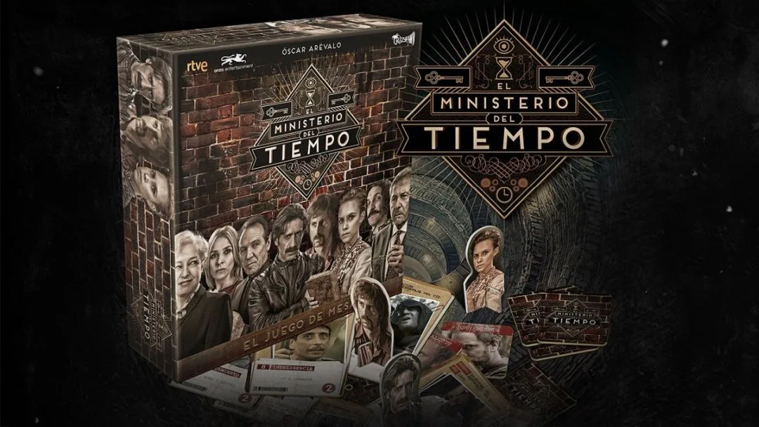 El juego de mesa oficial de «El Ministerio del Tiempo», ya a la venta
