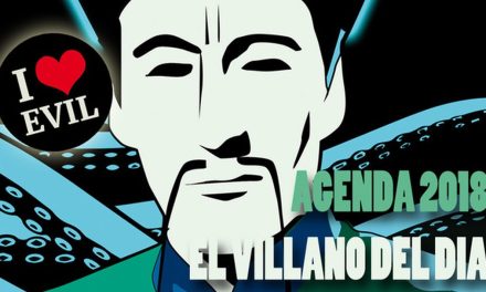La agenda «Villano del día 2018», ya en preventa en Verkami