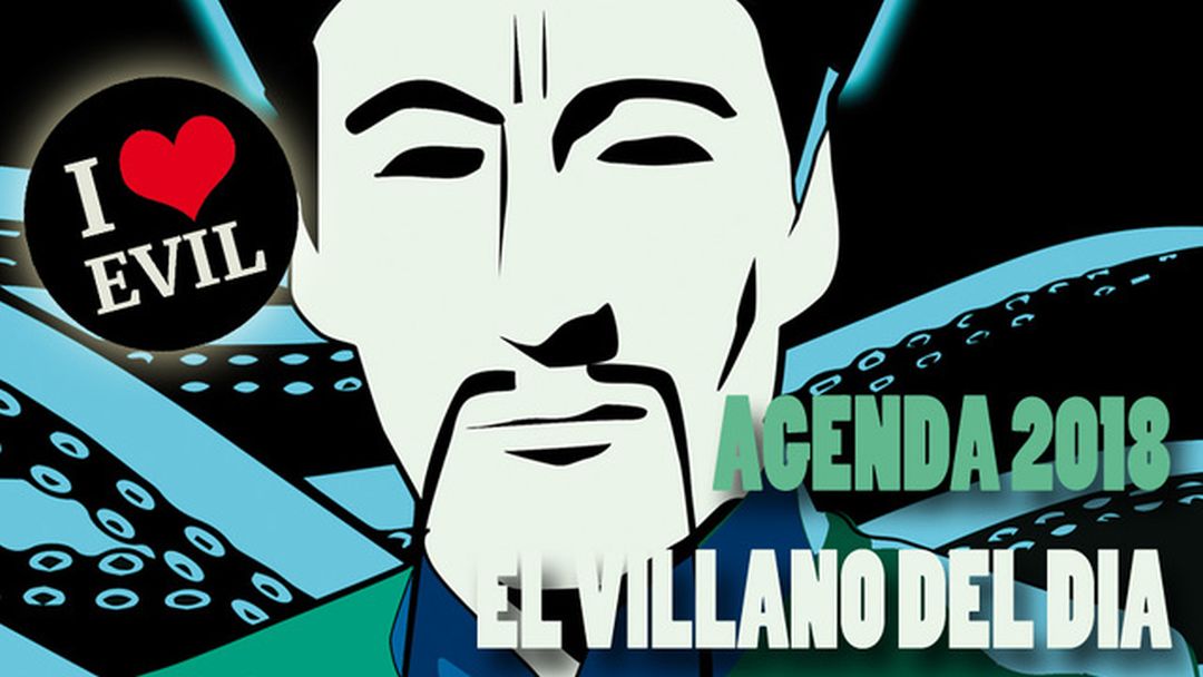 La agenda «Villano del día 2018», ya en preventa en Verkami
