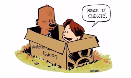 Las maravillosas mezclas de Star Wars y Calvin & Hobbes de Brian Kesinger