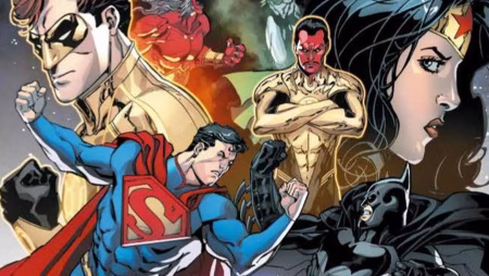 "Injustice: Gods Among Us. Año Tres #2" (Brian Buccelato, Ray Fawkes, Sergio Dávila y otros, ECC Cómics) Injustice_añotres2_destacada