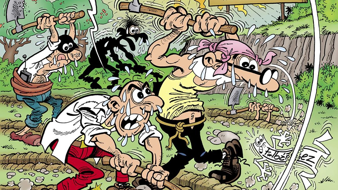 “Mortadelo y Filemón: Sueldecitos más bien bajitos” (Francisco Ibáñez, Ediciones B)