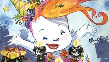 "La fiesta de Delirio: Un cuento de los pequeños Eternos" (Jill Thompson, ECC Ediciones) lafiestadedelirio_destacada