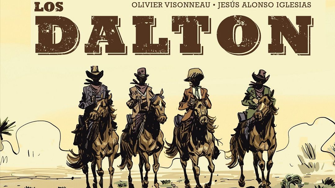 "Los Dalton" (Jesús Alonso Iglesias y Olivier Visonneau, Dib·buks)