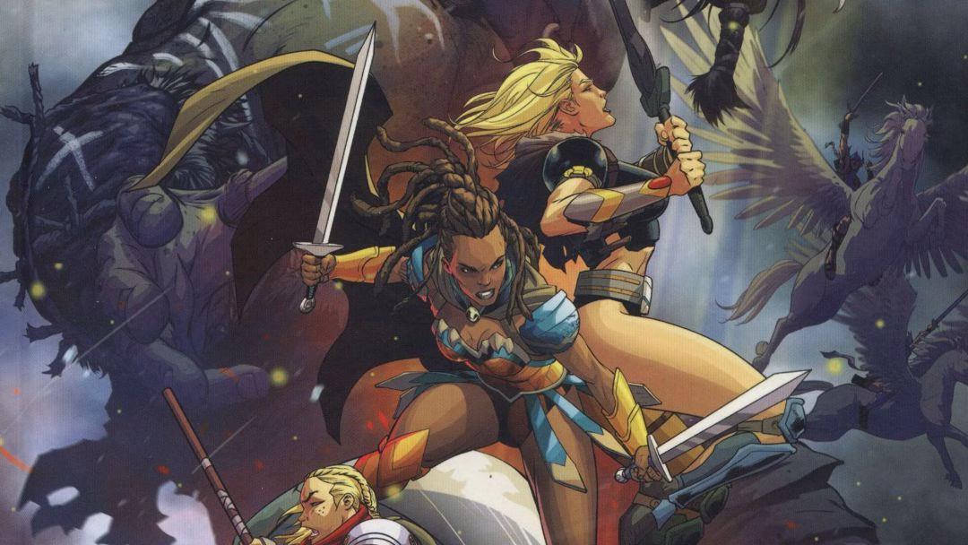 «Wonder Woman presenta: La odisea de las amazonas» (Kevin Grevioux y Ryan Benjamin, ECC Ediciones)