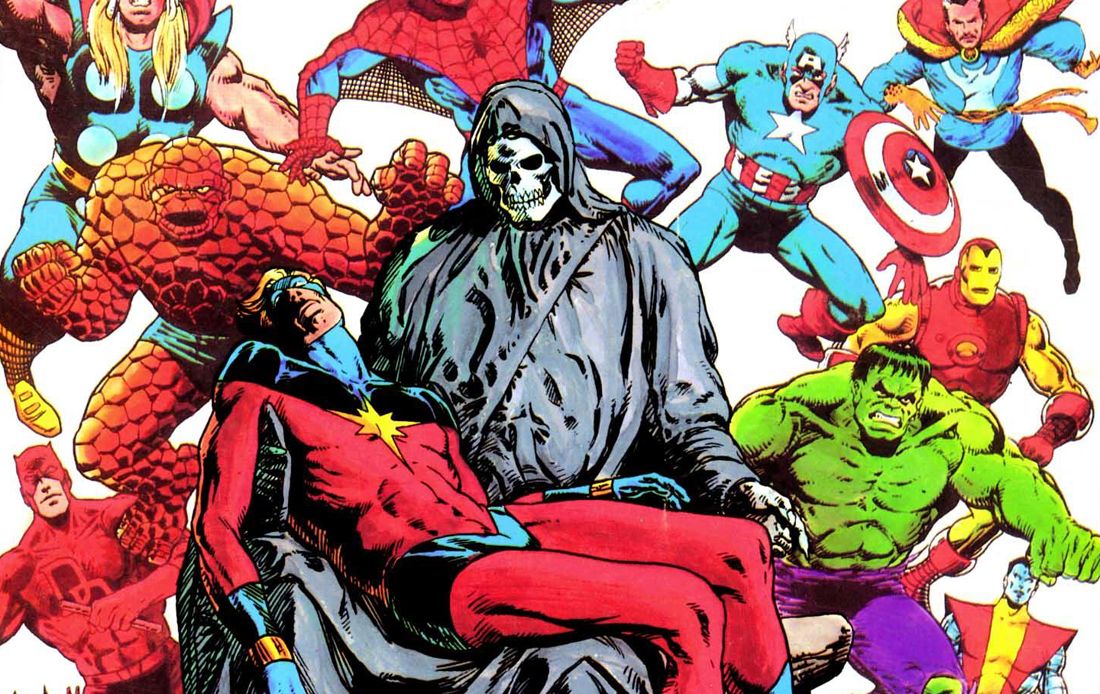 "La Muerte del Capitán Marvel" (Jim Starlin, Panini Cómics)