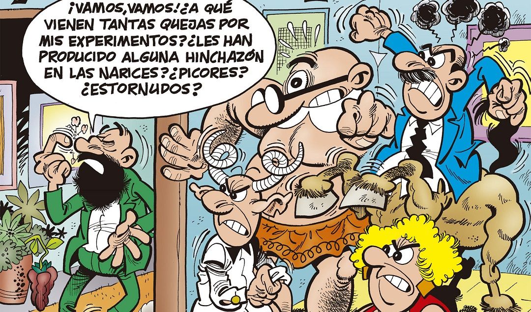 "Mortadelo y Filemón: Por el Olimpo ese" (Francisco Ibáñez, Ediciones B)