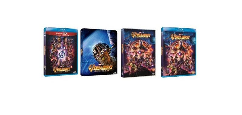"Vengadores: Infinity War", en agosto en DVD y plataformas digitales