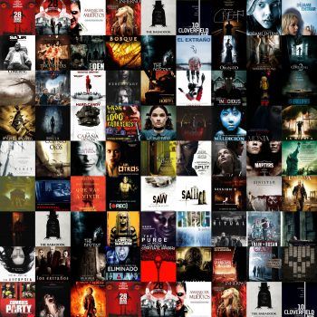 Películas de terror del siglo XXI que deberías ver Colage Terror Siglo XXI