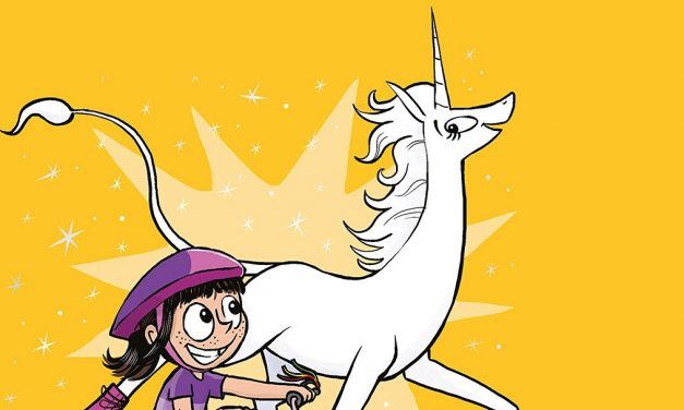 «Cloe y su unicornio. Amigas sobre ruedas» (Dana Simpson, B de Blok)