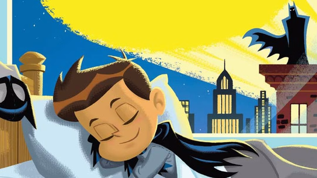 «Es hora de dormir, Batman» (Michael Dahl y Ethen Beavers, ECC Ediciones)