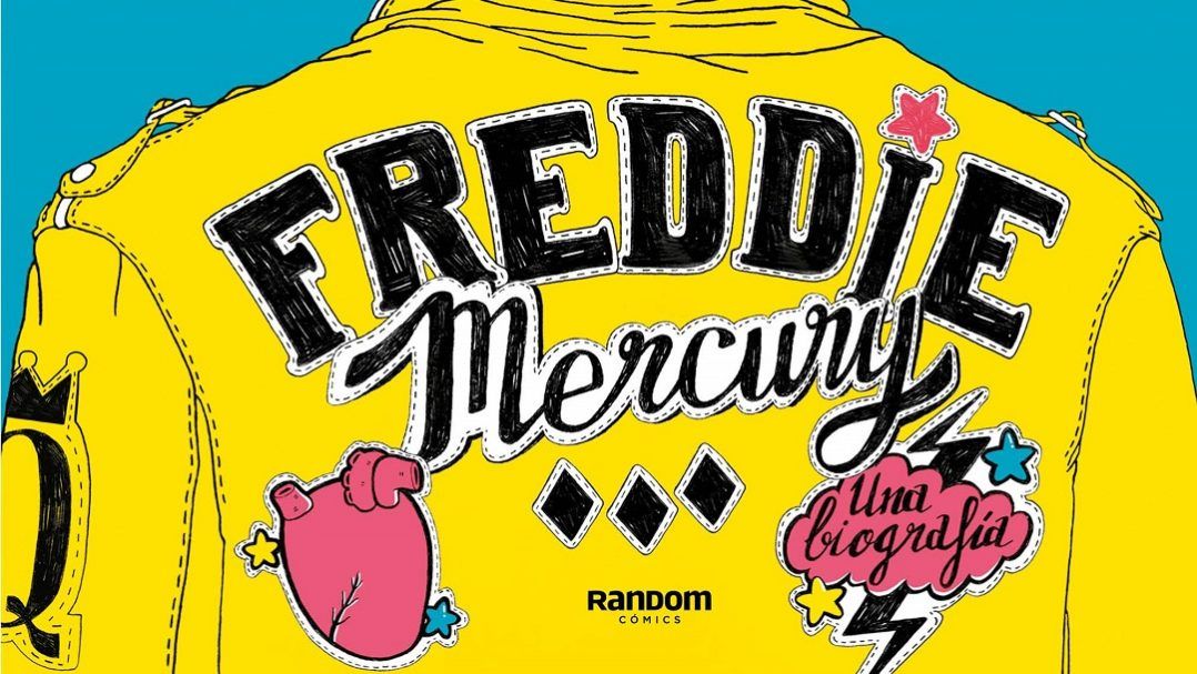 "Freddie Mercury; una biografía" (Alfonso Casas, Random Cómics)