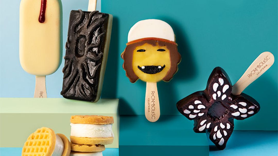 Helados que homenajean «Stranger Things»