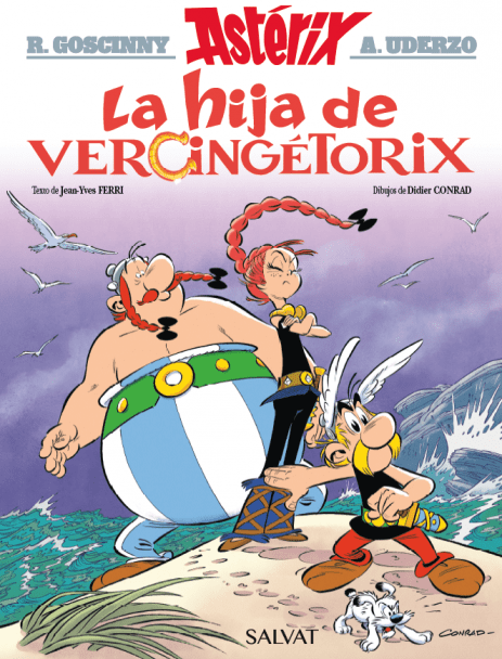 Desvelada la portada de "Astérix: La hija de Vercingétorix"